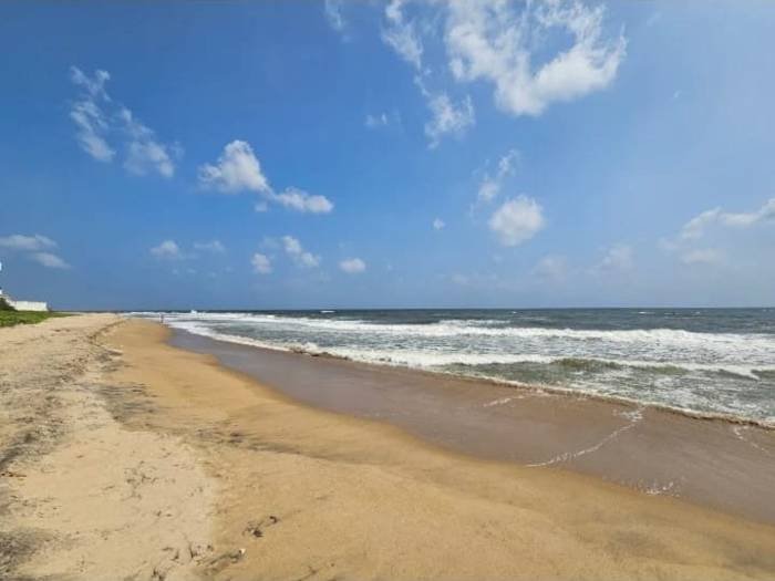 Nearby beach